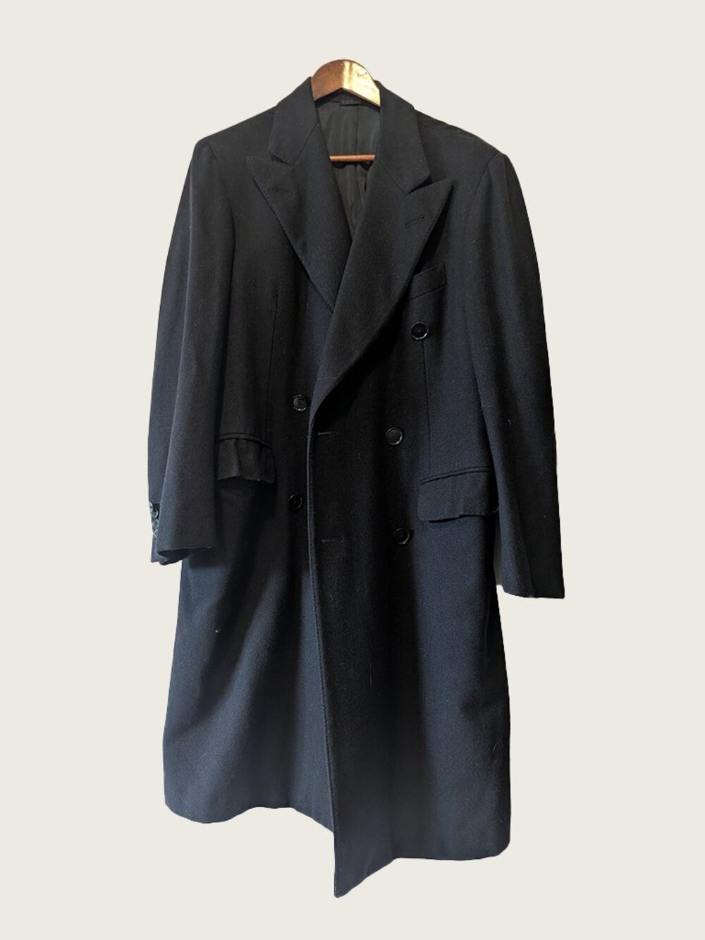 PAL ZILERI - Long double breasted coat - Sz 48